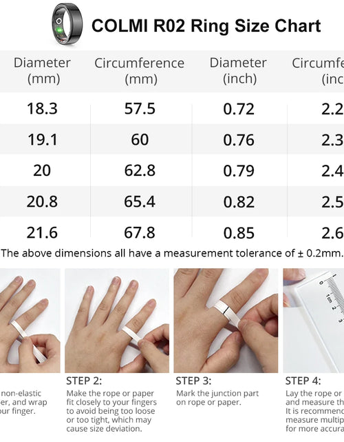 Load image into Gallery viewer, -R02 Smart Ring with Charging Case for Men Women, Battery Life, 39 Days, Health Monitor, 5ATM Waterproof, Multi-Sport Mode
