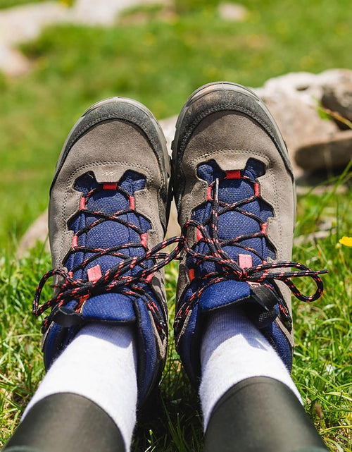 Load image into Gallery viewer, round Work Boot Laces: Heavy Duty Hiking Shoe Laces for Boots 2 Pair
