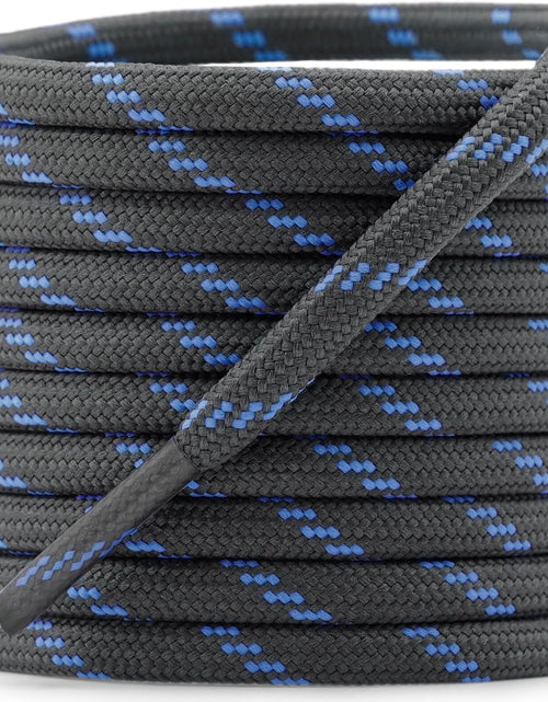 Load image into Gallery viewer, round Work Boot Laces: Heavy Duty Hiking Shoe Laces for Boots 2 Pair
