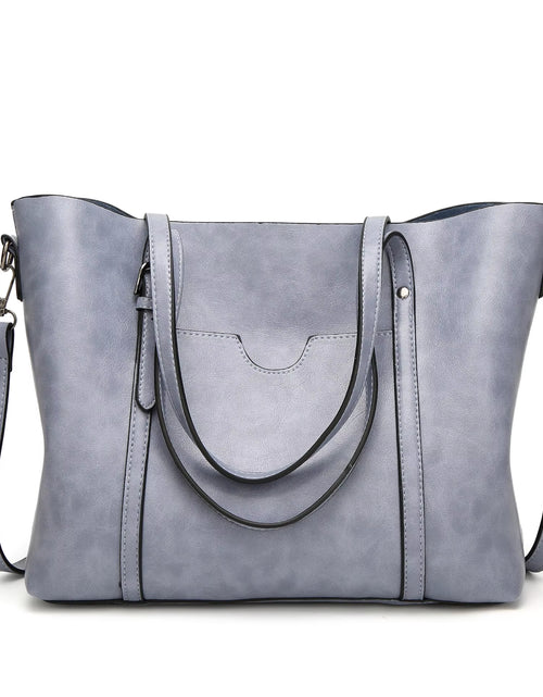 Load image into Gallery viewer, Shoulder Bags for Women Oil Wax Leather Handbag Tote Crossbody Bag Vintage Satchels Women Bags Designer Handbag High Quality
