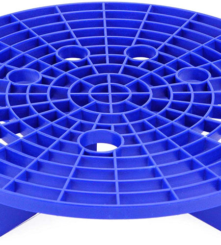 Automotive Bucket Insert Grit Trap for Car Wash and Detail Kits, Helps Remove Dirt and Debris from Microfiber, Mitts, Cloths, and Sponges, Blue